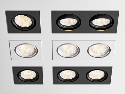 Modern Downlight Spotlight 3d model