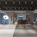 Shen Shen Photography Studio Display With Tripod Lighting Model Photo And Mannequin