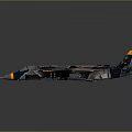 Modern Fighter Jacques Fighter 3d model
