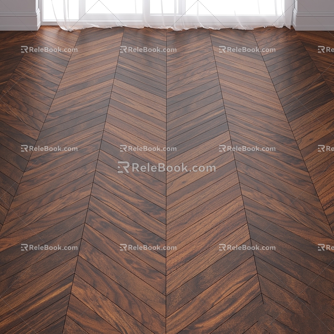 Modern Other Wood Flooring Texture Parquet Laminate 3d model