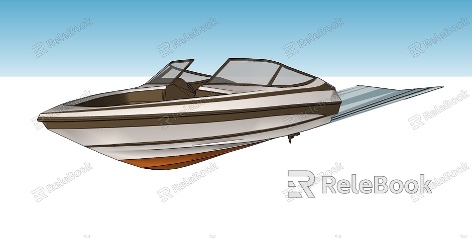 Modern Yacht model