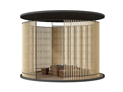 Modern Pavilion Landscape Pavilion Gazebo model