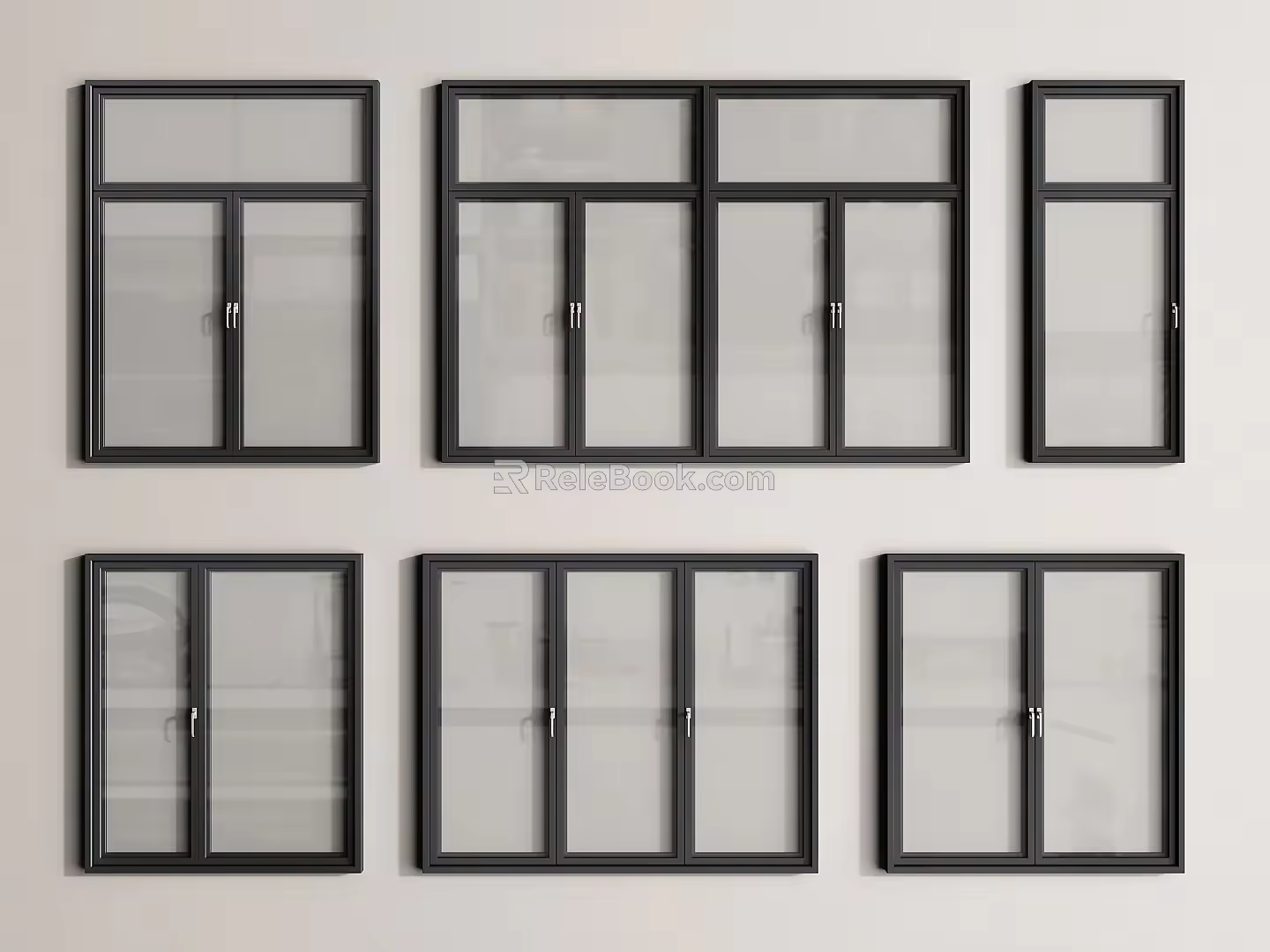 Windows Casement Windows Floor-to-ceiling Windows Balcony Windows Bay Windows 3d model