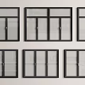 Windows Casement Windows Floor-to-ceiling Windows Balcony Windows Bay Windows 3d model