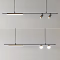 Modern Contemporary Chandeliers With Various Linear Circular Designs And Glass Bulb Accents
