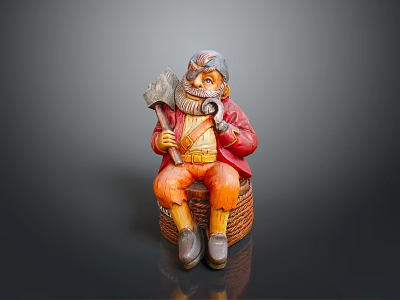 Sorry, the key information in the picture does not involve "woman", so it is impossible to generate a title with "woman" as the main body in line with the picture content. Please confirm the picture information again. 3d model