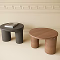 Modern stool round stool 3d model