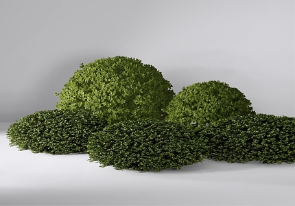 turtle bush ball 3d model