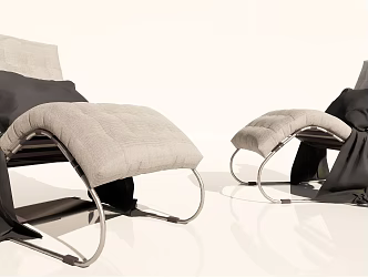 Modern recliner 3d model