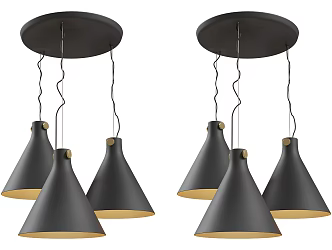 Modern Simple Personality Chandelier Restaurant Bar Table Chandelier Bedside Bar Table Restaurant Fashion Chandelier Creative Art Modeling Chandelier Special-shaped Art Chandelier 3d model