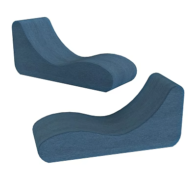 Shaped Sofa Tofu Block Sofa Clouds Sofa Sofa Bed Beach Sofa Living Room Sofa Office Sofa 3d model