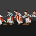 Multiplayer 3d model
