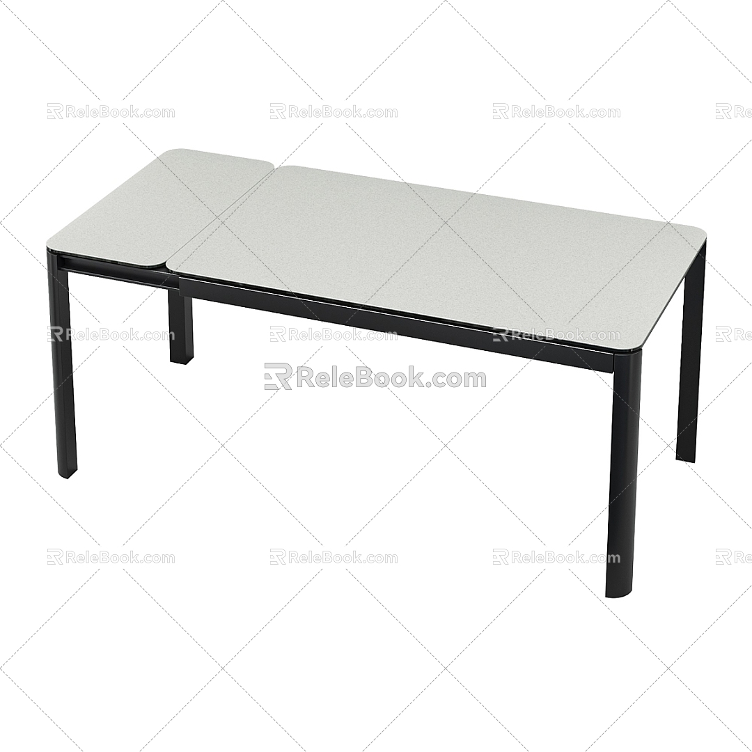 Modern Simple Dining Table Table Simple Dining Table Table 3d model