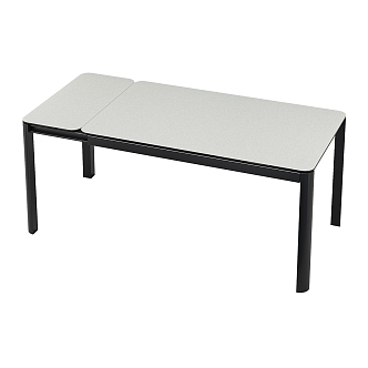 Modern Simple Dining Table Simple Dining Table 3d model