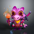 Cartoon Characters Cartoon Animals Cartoon Small Animals Game Characters Virtual Characters Anime Characters Cartoon Elves 3d model