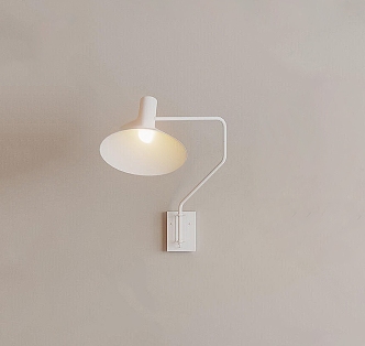 Simple wall lamp 3d model