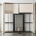 modern floor-to-ceiling windows 3d model