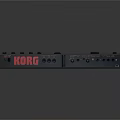 Modern Synthesizer Portable Synthesizer Mixer Reverberator 3d model
