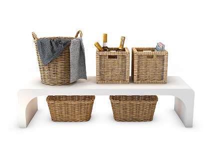 Storage Basket 3d model