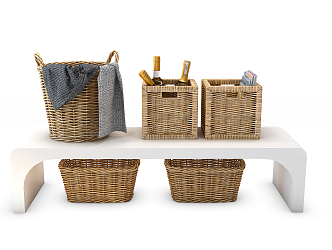 Storage Basket 3d model