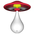 Modern table lamp 3d model