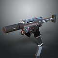 pistol semi-automatic pistol automatic pistol modern weapon hot weapon hot weapon gun military 3d model