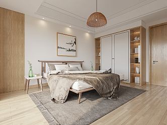 Modern Bedroom 3d model