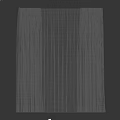 Gray Striped Curtains With Sheer White Lining For Modern Home Decor