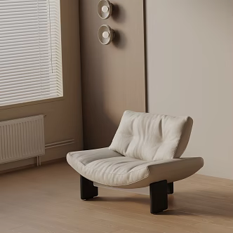 modern leisure chair 3d model