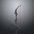 Crossbow Mechanical Crossbow Shift Bow and Arrow Shoot Far Equipment Weapons High-tech Crossbow 3d model