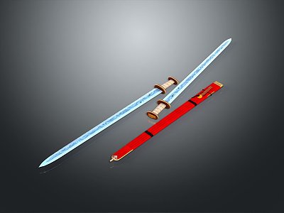 Officer Sword Long Sword Sheath Sword Samurai Sword Samurai Sword Accessories Soldier Sword Knight Sabre model