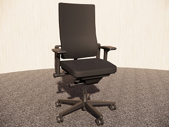 Modern Boss Chair Office Staff Leisure Boss Chair 3d model