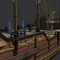 Ming Dynasty Fortune Ship Treasure Ship Warship Ancient Ship Ship Zheng He Treasure Ship Zheng He Voyages to the West 201348256 3d model