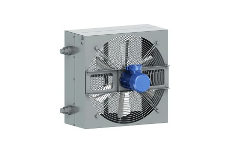 fan motor belt motor reducer cooling fan 3d model