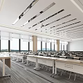 Modern Lecture Hall 3d model