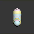Colorful Striped Llama Plush Toy For Kids Soft Stuffed Animal Decoration