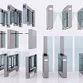 Public Facilities Various Turnstile Gate Designs For Access Control And Security Management