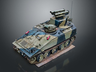 Modern Tanks Military Vehicles model