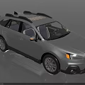 Stylish SUV Car With Roof Rack And Alloy Wheels Modern Exterior Design For Adventure