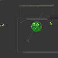 Modern Interior With Transparent And Yellow Acrylic Chairs White Blinds Floor Lamp And Round Rug