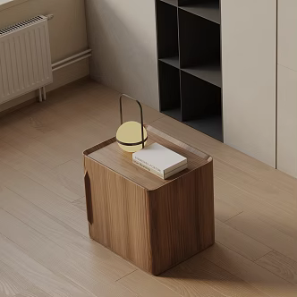 Modern Bedside Cabinet 3d model