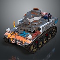 Light Tank Light Armored Modern Tank Modern Tank World War II Tank World War I Tank Heavy Tank 3d model