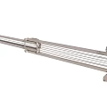 Stainless Steel Retractable Clothes Drying Rack With Multiple Hanging Bars