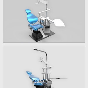 Modern Dental Chair International Tooth Day Dentist Medical Devices 3d model