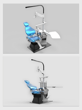 Modern Dental Chair International Tooth Day Dentist Medical Devices 3d model