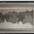 New Chinese background wall far mountain partition 3d model