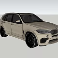 Golden BMW SUV With Sporty Exterior Design And Black Alloy Wheels