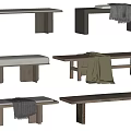 Quiet Wind Bench 3d model