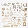 chinese style carving 3d model