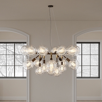 French chandelier 3d model